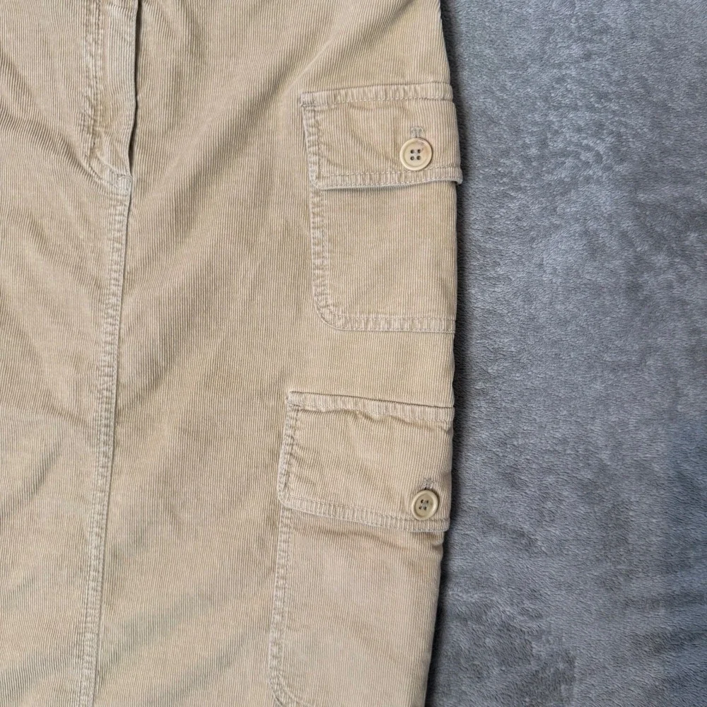 Theory Corduroy Cargo Utility Skirt Minimalist Size 4 Gorpcore Academia Preppy - Picture 9 of 11